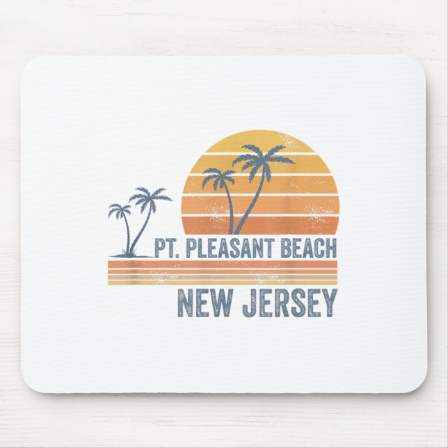 Int Pleasant Beach New Jersey Nj Boy Girl Men Wome Mouse Pad (Front)