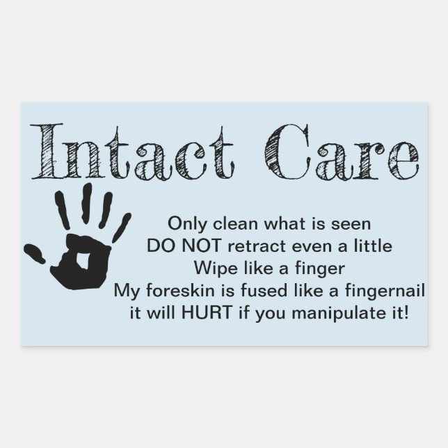 Intact Care sticker (Front)