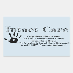 Intact Care sticker