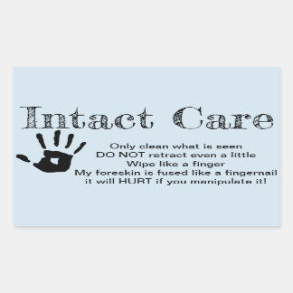 Intact Care sticker