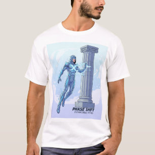 ✨ Intangible Hero – Futuristic Superhero T-Shirt ✨