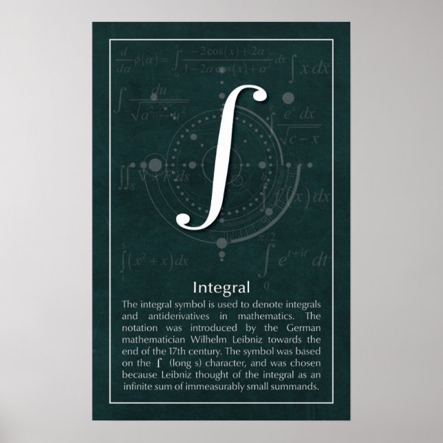 Integral Poster (Front)