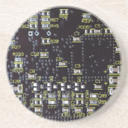 Integrated Circuit Board With Components Drinks Drink Coaster at Zazzle