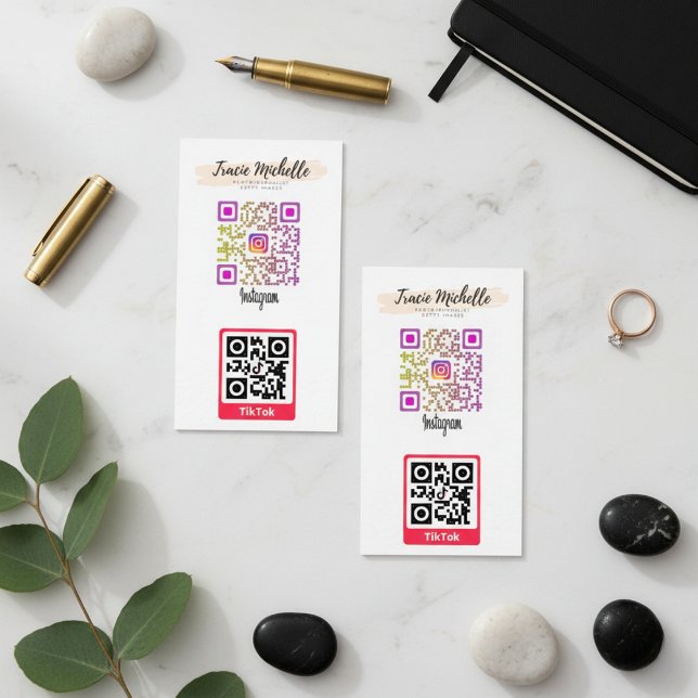 Integrated Social QR Business Card (Connect Instantly. Engage Seamlessly.)