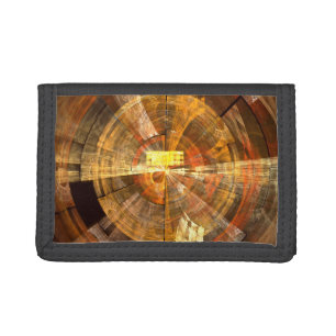 Integrity Abstract Art Tri-fold Wallet