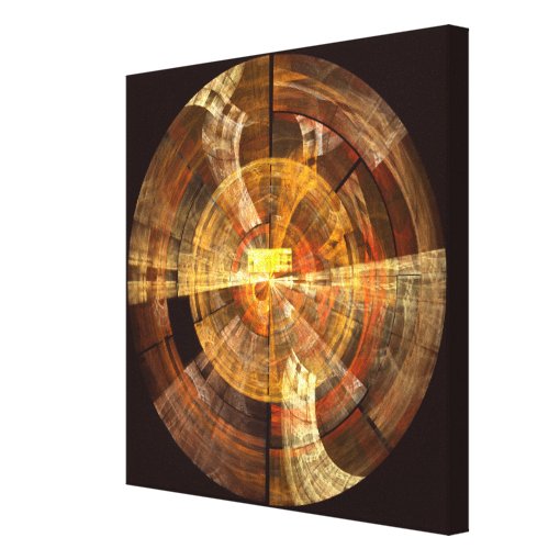 Integrity Abstract Art Wrapped Canvas Print | Zazzle