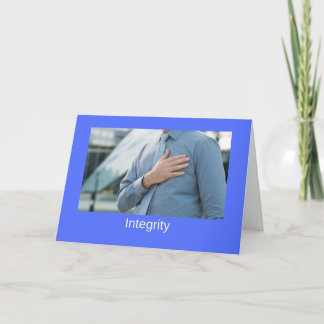Integrity Card