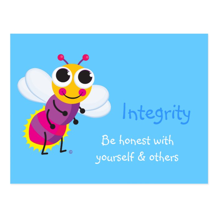 Integrity Cute Firefly Post Cards