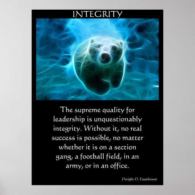 INTEGRITY Posters (Front)