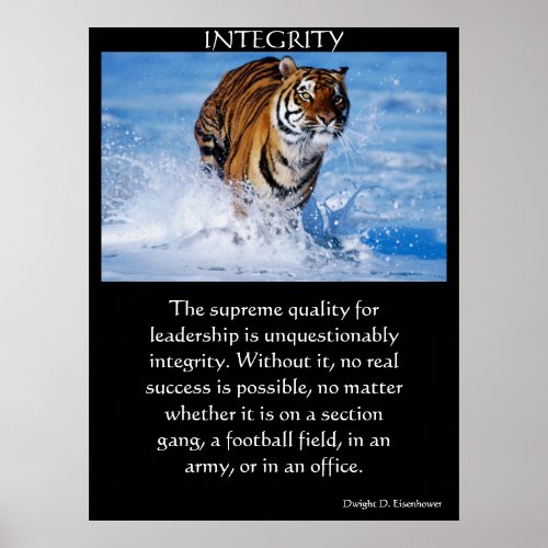 INTEGRITY Posters
