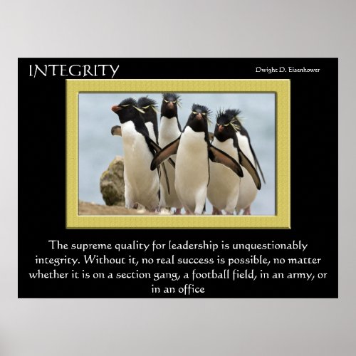 INTEGRITY Posters 4
