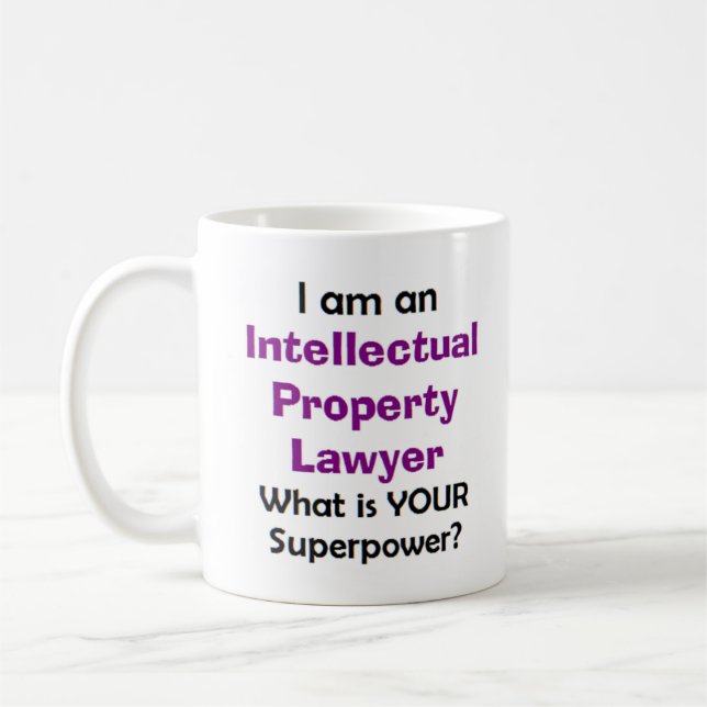 intellectual property lawyer coffee mug (Left)