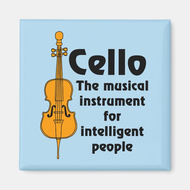 Intelligent Cello Magnet (Front)