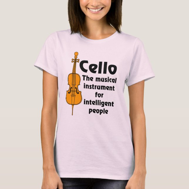 Intelligent Cello T-Shirt (Front)