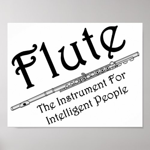 Intelligent Flute Poster