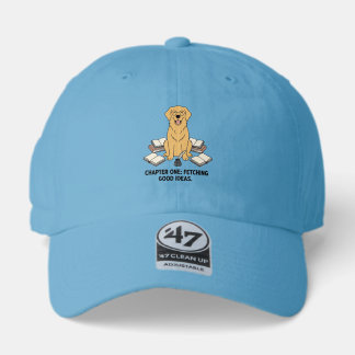 Intelligent Golden Retriever Writer Book Lover Art 47 Brand Hat