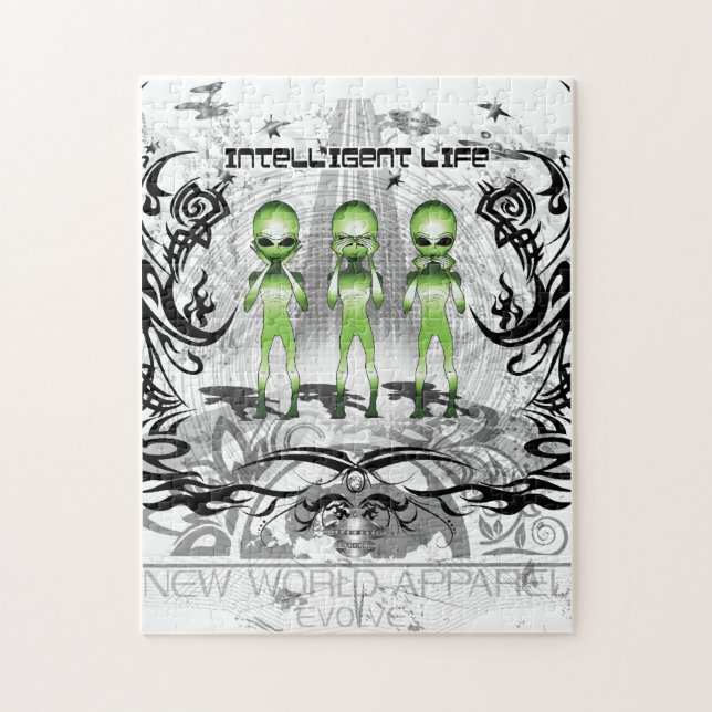 Intelligent Life Puzzle (Vertical)