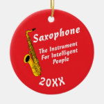 Intelligent Saxophone Ornament