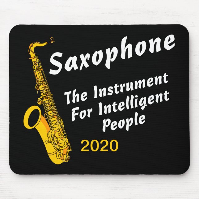 Intelligent Saxophone Mouse Pad (Front)