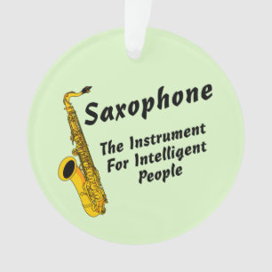 Intelligent Saxophone Ornament