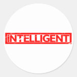 Intelligent Stamp Classic Round Sticker
