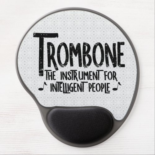 Intelligent Trombone Rough Text Gel Mouse Pad