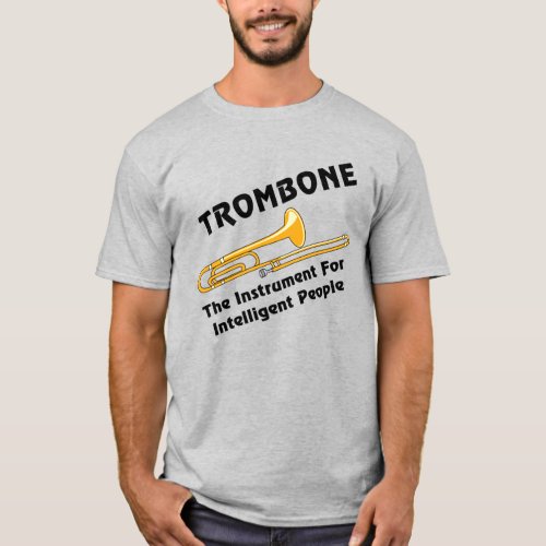 Intelligent Trombone T_Shirt