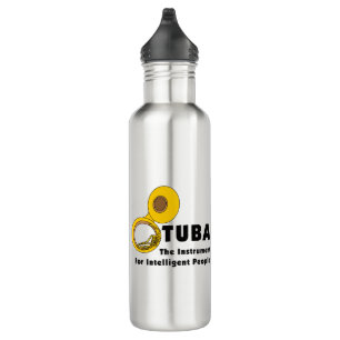 Intelligent Tuba Stainless Steel Water Bottle