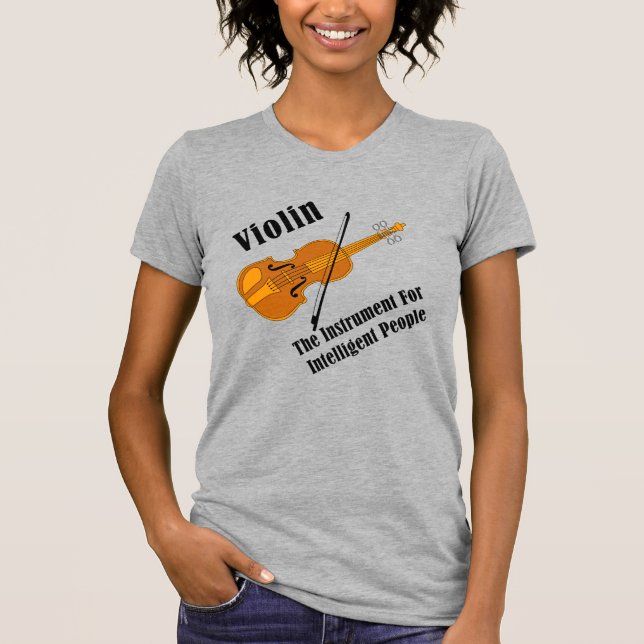 Intelligent Violin  T-Shirt (Front)