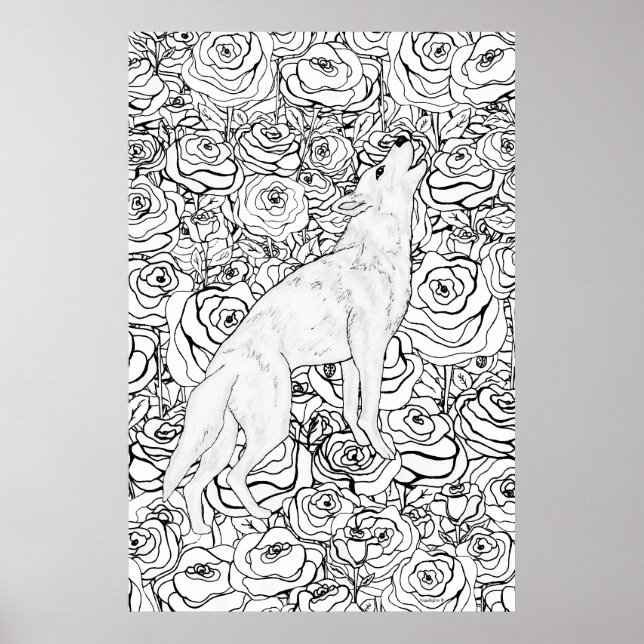 Intelligent Wolf Poster (Front)