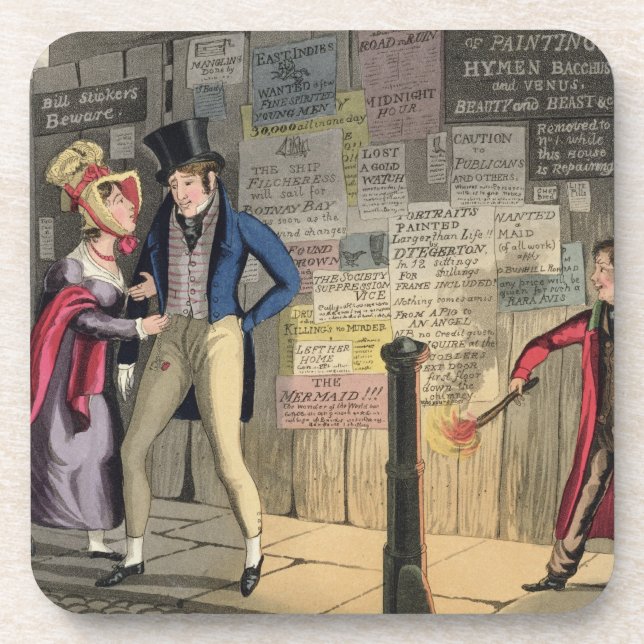 Intemperance, plate 5 from 'The Necessary Qualific Beverage Coaster (Front)