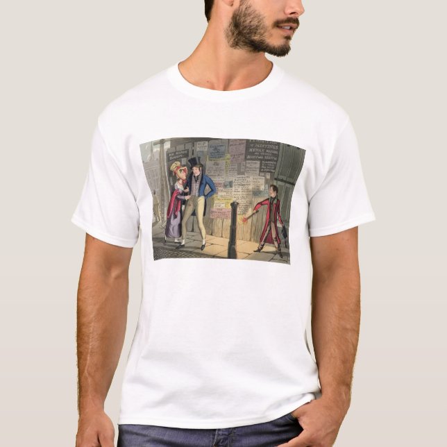 Intemperance, plate 5 from 'The Necessary Qualific T-Shirt (Front)