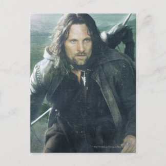 Intense Aragorn Postcard