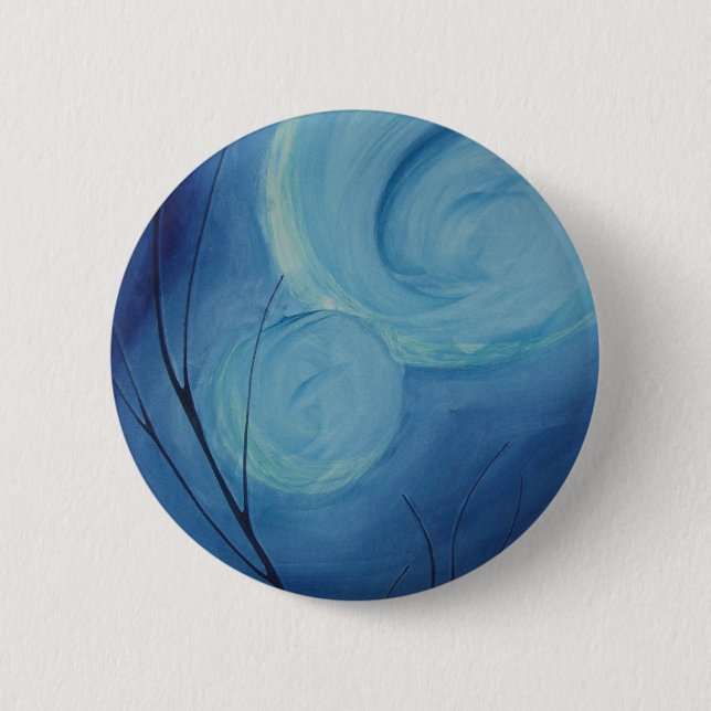 intense blues button (Front)