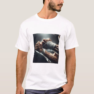 Intense Boxing Fists Wrapped Muscle Fitness Men's T-Shirt
