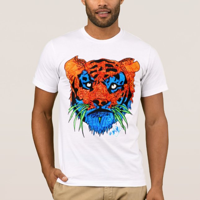 Intense Color Tiger T-Shirt (Front)