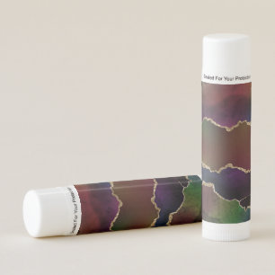 Intense Dark Agate   Moody Rainbow Jewel Tone Lip Balm