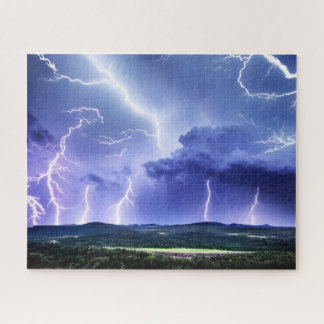 Intense Nature | Lightning Storm Jigsaw Puzzle
