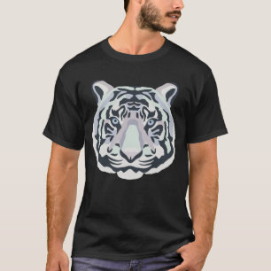 Intense White Tiger Eyes – Powerful Big Cat T-Shirt