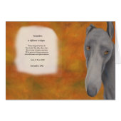 Intention - A difference in degree - card (Front Horizontal)