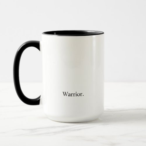 Intention Warrior Mug