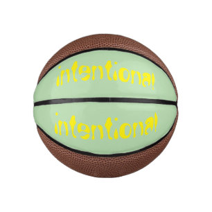 Intentional mini basketball
