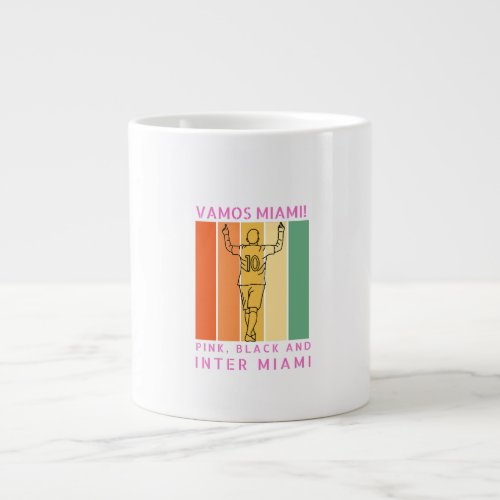 Inter miami messi fan giant coffee mug