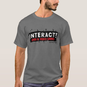 Interact! White Over Red T-Shirt