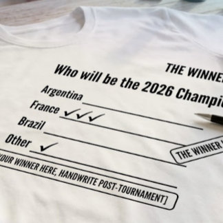 Interactive 2026 Sports Champion Tee