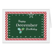 Interactive 'Move the Star' DECEMBER Birthday (Front Horizontal)
