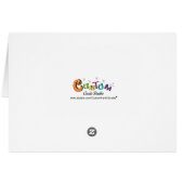 Interactive 'Move the Star' DECEMBER Birthday Cards (Back Horizontal)