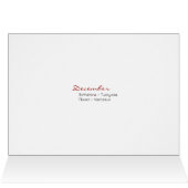 Interactive 'Move the Star' DECEMBER Birthday Cards (Inside Horizontal (Top))