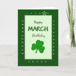 Interactive &#39;move The Star&#39; March Birthday Card at Zazzle
