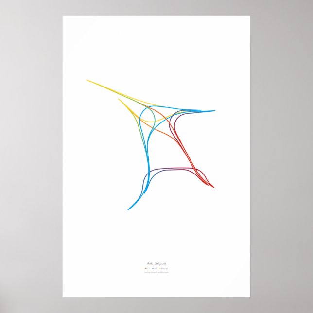 Interchange Choreography: Ans, Belgium Poster (Front)